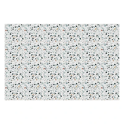 Autocollant pour carrelage formes abstraites et taches