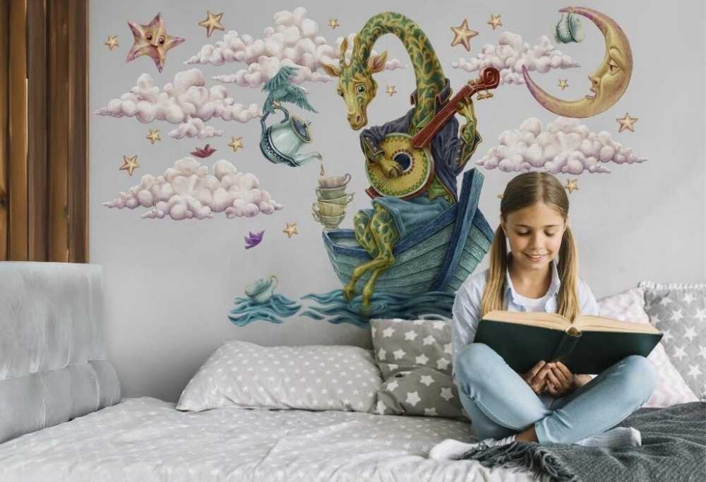 autocollants pour une chambre d'enfant