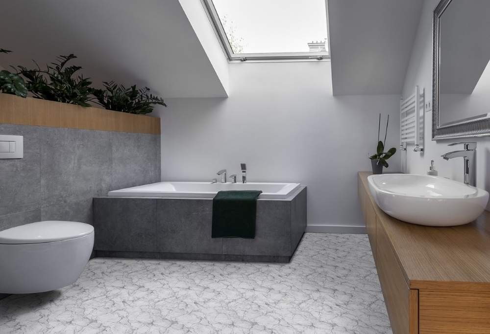 salle de bain élégante