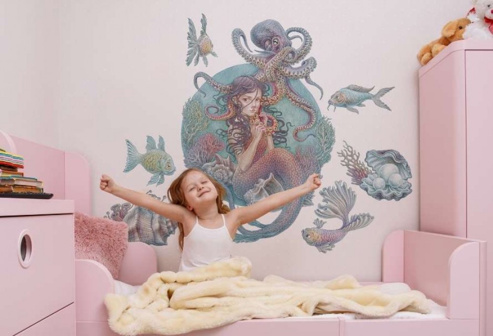 autocollants pour une chambre d'enfant